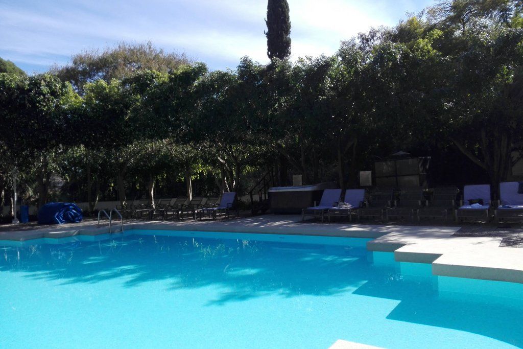 Fiesta Americana Hacienda Ixtapan De La Sal Zewnętrze zdjęcie The swimming pool at the hotel
